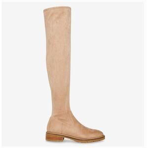 Steve Madden Lizbeth Over the Knee Boots 8.5 Tan NWOT Micro Suede High Tall